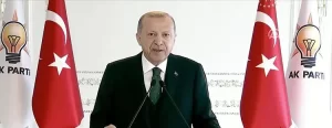 Türkiye Cumhurbaşkanı ve AK Parti Genel Başkanı Recep Tayyip Erdoğan,
