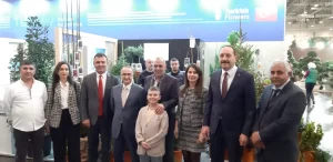 Essen'de düzenlenen “IPM ESSEN Süs Bitkileri Fuarına Türkiye’nin milli katılım