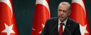 Cumhurbaşkanlığı Külliyesi'nde düzenlenen Cumhurbaşkanlığı Kabine Toplantısı'nın ardından millete seslenen Türkiye