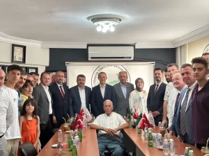 Batı Trakya Türkleri Dayanışma Derneği (BTTDD) Bursa Şubesi dernek binasında