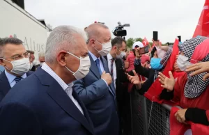 Cumhurbaşkanı Erdoğan, Kanal İstanbul Sazlıdere Köprüsü Temel Atma Töreni’nde yaptığı