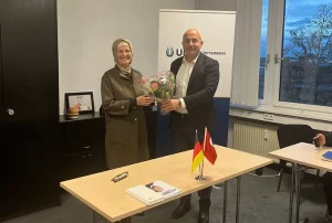 AK Parti Almanya Temsilcisi Meryem Göka, Stuttgart ziyareti kapsamında vatandaşlarla