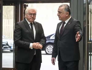 Almanya Cumhurbaşkanı Frank Walter Steinmeier, "asrın felaketi" depremler nedeniyle Türkiye’nin