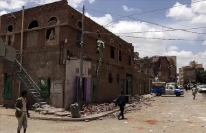 Yemen'in Şebve ilinde Husilerin balistik füze ile düzenlediği saldırıda 12