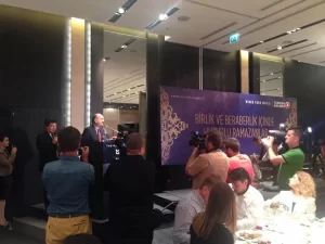 Sağlık Bakanı Mehmet Müezzinoğlu, Türk Hava Yolları'nın (THY) Selanik'te düzenlediği
