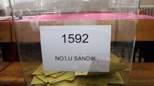 MARDİN     Mardin'de sandık başında oy kullanmak için sıra