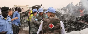 Sudan'ın Batı Darfur eyaletinde askeri uçağın düşmesi sonucu 18 kişi