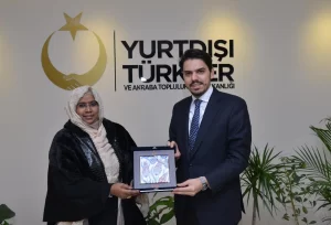 ANKARA Sudan Eğitim Bakanı Abdalla YTB'yi Ziyaret Etti Sudan Cumhuriyeti