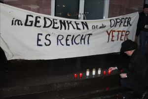 İstanbul Sultanahmet’teki terör saldırısı, Almanya'da protesto edilerek saldırıda hayatını kaybedenlerin