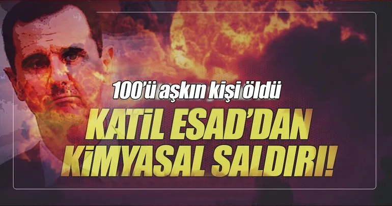 Suriye'de kimyasal hava saldırısı!