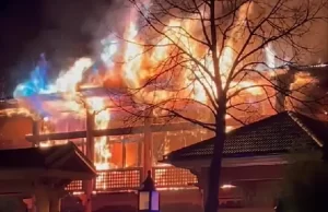 Almanya’nın Kuzey Ren Vestfalya eyaletinin Oberhausen kentindeki Centro-Promenade bölgesinde büyük