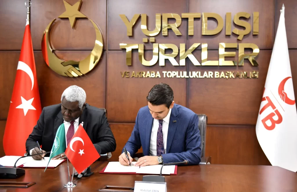 YTB ve Afrika birliği arasında iş birliği protokolü imzalandı