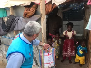 Mazlum ve mağdurların hamisi Türk Milletinin emanetlerini ihtiyaç sahiplerine ulaştıran