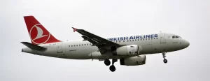 Türk Hava Yollarının TK 45 sefer sayılı Cape Town-İstanbul seferini