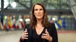 Belçika Dışişleri Bakanı Sophie Wilmes, yeni tip koronavirüs (Kovid-19) nedeniyle