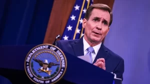 ABD Savunma Bakanlığı (Pentagon) Sözcüsü John Kirby, Küba'nın Guantanamo Körfezi'ndeki