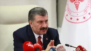 Sağlık Bakanı Fahrettin Koca, yeni tip koronavirüs (Kovid-19) salgınına ilişkin,