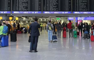 Frankfurt Havalimanı'nın bu yılın ocak-nisan döneminde ağırladığı yolcu sayısı 11,3