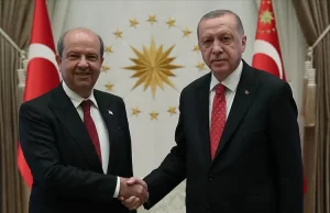 Cumhurbaşkanı Recep Tayyip Erdoğan, Kuzey Kıbrıs Türk Cumhuriyeti Cumhurbaşkanı seçilen