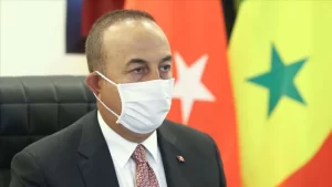 Dışişleri Bakanı Mevlüt Çavuşoğlu, Senegal Dışişleri Bakanı Amadou Ba'yla ikili