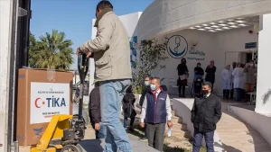 Türk İşbirliği ve Koordinasyon Ajansı Başkanlığı (TİKA) Tunus Koordinatörlüğünden yapılan