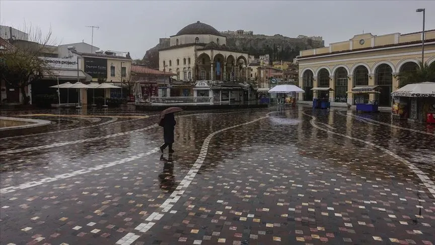 Atina Selanik Koronavirüs nedeniyle 'hayalet kent'e dönüştü