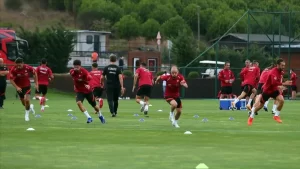 UEFA Uluslar B Ligi 3. Grup'taki ilk maçında 3 Eylül