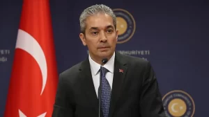 Dışişleri Bakanlığı Sözcüsü Hami Aksoy, Yunanistan Dışişleri Bakanlığının, Türkiye'nin Doğu