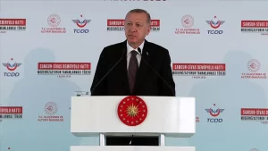 Türkiye Cumhurbaşkanı ve AK Parti Genel Başkanı Recep Tayyip Erdoğan,