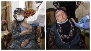 Başkentte yaşayan 116 yaşlarındaki Hatice Çoğalan ve Güllü Yücel'e yeni