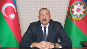 Azerbaycan Cumhurbaşkanı Aliyev: Bu anlaşma bizim şanlı zaferimizdir. Azerbaycanlılar, Dağlık