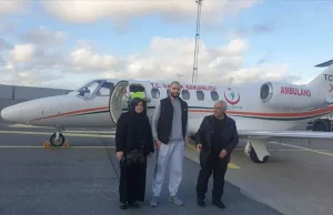 İsveç'in Göteborg kentinde yaşayan kanser hastası Emre Patat, Türkiye'nin gönderdiği