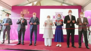 Vakıflar Genel Müdürlüğünce restore edilen Mihrişah Valide Sultan İmareti törenle