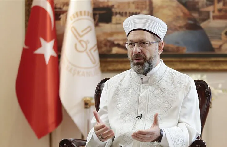 Diyanet İşleri Başkanı Erbaş'tan Norveç'te Kur'an-ı Kerim'in yırtılmasına tepki göterdi