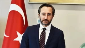 İletişim Başkanı Fahrettin Altun, Twitter'dan paylaştığı videoda Yunanca "Sayın Cumhurbaşkanımızın
