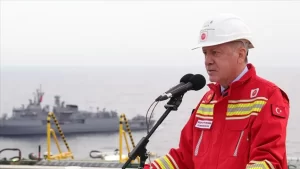 Cumhurbaşkanı Erdoğan, "Sakarya Sahası'nın Tuna-1 bölgesindeki toplam doğal gaz rezervi