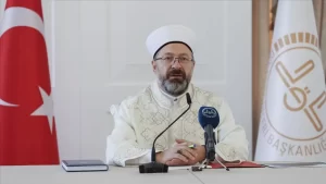 Diyanet İşleri Başkanı Ali Erbaş, "Diyanet İşleri Başkanlığı mensupları olarak