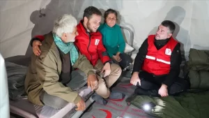 Türk Kızılay, Dıraç kentine bağlı Peza köyünde evleri 26 Kasım’daki
