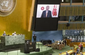 Türkiye Cumhurbaşkanı Recep Tayyip Erdoğan'ın Birleşmiş Milletler (BM) Genel Kuruluna