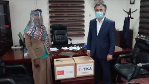 TİKA'nın Hartum'daki eğitim merkezinde, yeni tip koronavirüsle (Kovid-19) mücadeleye destek