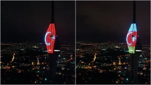 Avrupa'nın en yüksek televizyon ve radyo kulesi olan 369 metre