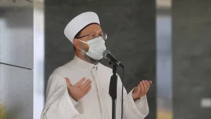 Diyanet İşleri Başkanı Ali Erbaş, yeni tip koronavirüs (Kovid-19) tedbirleri