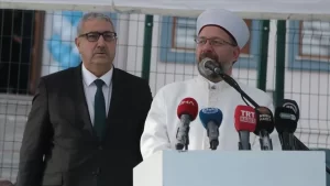 Diyanet İşleri Başkanı Ali Erbaş, "Bizim Kur'an kurslarımız, kötülüklerden insanları