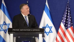 ABD Dışişleri Bakanı Mike Pompeo, işgal altındaki Batı Şeria'da yer