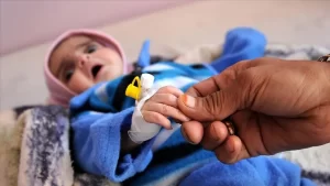 Birleşmiş Milletler Çocuklara Yardım Fonu (UNICEF), Yemen'de yaklaşık 12 milyon