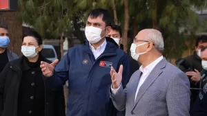Çevre ve Şehircilik Bakanı Murat Kurum, depremden en çok etkilenen