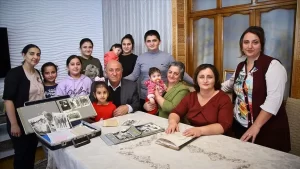 Azerbaycan'da, yıllardır işgal altında bulunan toprakların Azerbaycan ordusunca kurtarılmasının sevinci