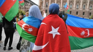 İsveç'in başkenti Stockholm'de Ermenistan ordusunun Azerbaycan sınırında gerçekleştirdiği saldırılar ve