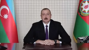 Azerbaycan Cumhurbaşkanı İlham Aliyev, Azerbaycan ordusunun, ezici darbeler vurarak dün