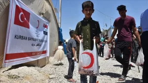 Türk Kızılay Irak delegasyonundan Ahmet Dağlı, AA muhabirine yaptığı açıklamada,